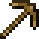 Bedrock wooden pickaxe emoji